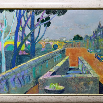 Париж- от цикъла "Мостовете на Сена", Бисер Лазаров / Арт галерия Ларго